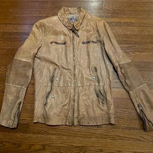 Men’s leather vintage DIESEL jacket